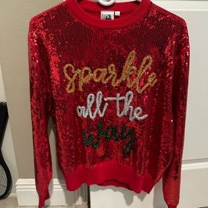 New without tags Queen of sparkles Sweater
